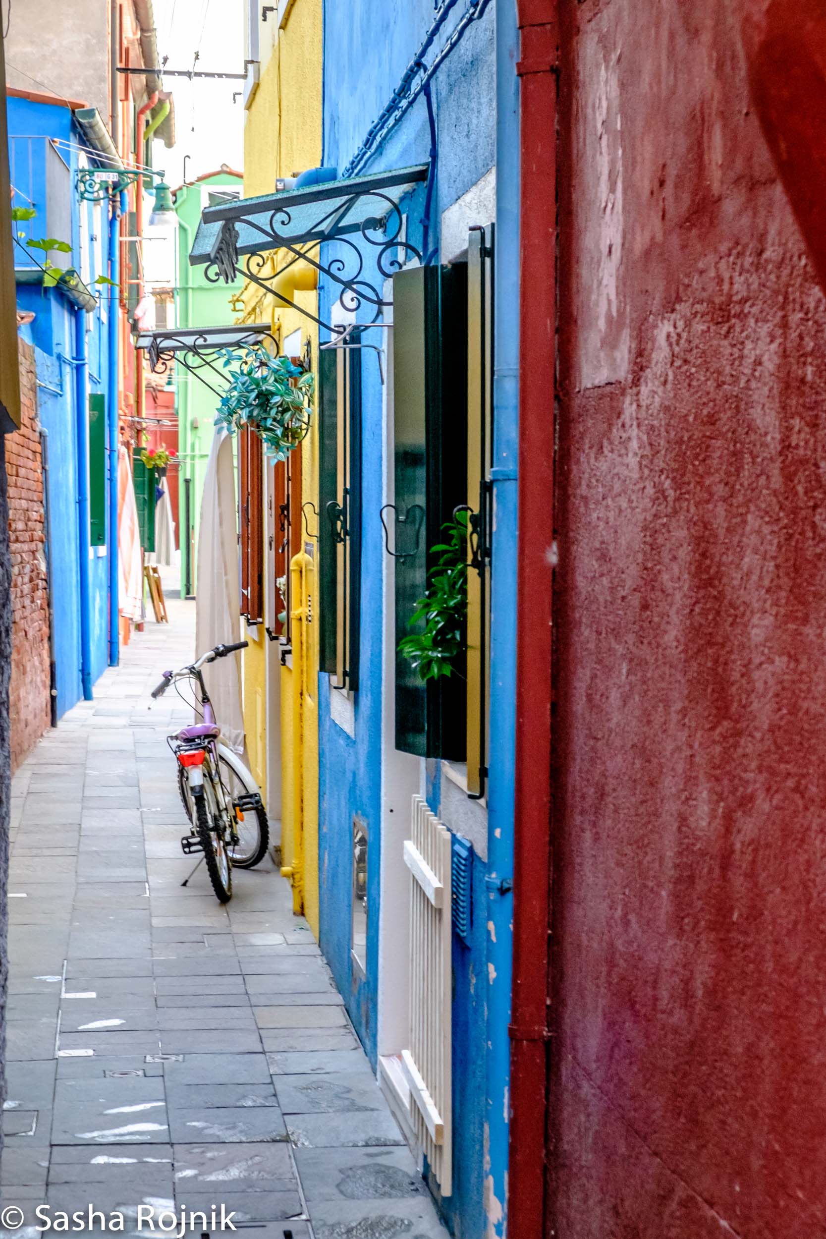 Colourful houses on Burano